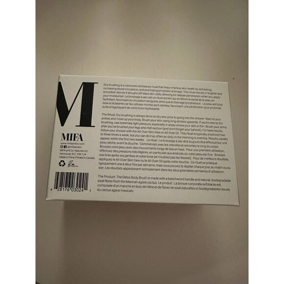 MIFA Detox Body Dry Brush BNiB - Picture 2 of 6